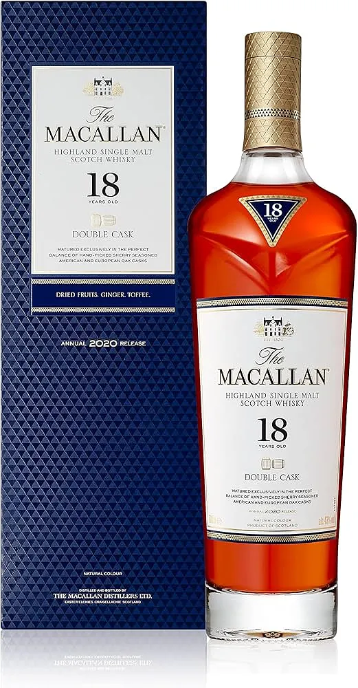 WHISKY MACALLAN 18 AÑOS DOUBLE